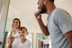 children's dentistry in dallas celebrates brushing teeth